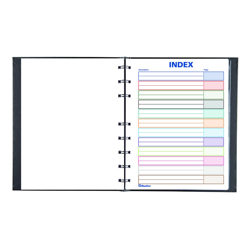 Blueline Notepro Composition Notebook, Black, 9.25 x 7.25 inches, 192 Ruled Pages (A9C.81) - Image 5